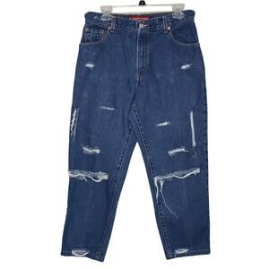 Levi's Women Jeans, Levi's Classic Relaxed 550 Tapered Leg Jeans, 12 MIS S/W30